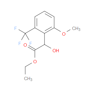 Ethyl α-hydroxy-2-methoxy-6-(trifluoromethyl)benzeneacetate