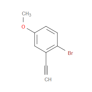 1-bromo-2-ethynyl-4-methoxybenzene