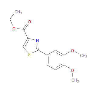 Ethyl 2-(3,4-dimethoxyphenyl)-4-thiazolecarboxylate