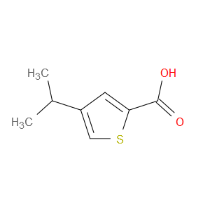 4-(1-Methylethyl)-2-thiophenecarboxylic acid