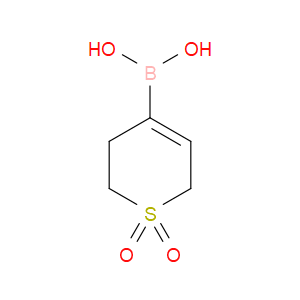 (1,1-dioxido-3,6-dihydro-2H-thiopyran-4-yl)boronic acid