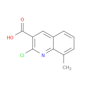 2-Chloro-8-methyl-3-quinolinecarboxylic acid