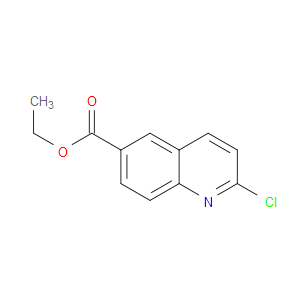 6-Quinolinecarboxylic acid, 2-chloro-, ethyl ester