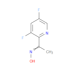 Ethanone, 1-(3,5-difluoro-2-pyridinyl)-, oxime