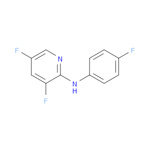 3,5-Difluoro-N-(4-fluorophenyl)-2-pyridinamine