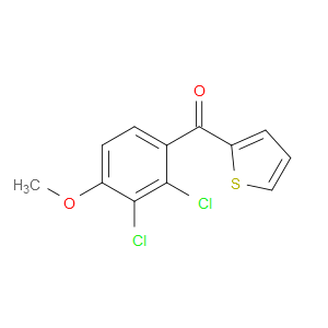 (2,3-Dichloro-4-methoxyphenyl)-2-thienylmethanone