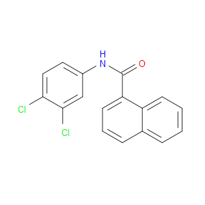 N-(3,4-Dichlorophenyl)-1-naphthalenecarboxamide
