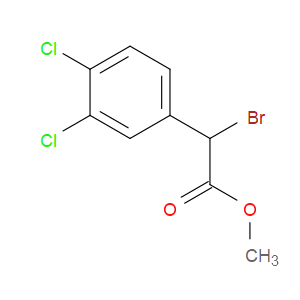 Methyl α-bromo-3,4-dichlorobenzeneacetate