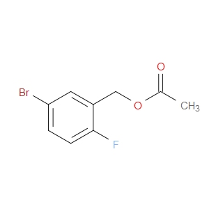 Benzenemethanol, 5-bromo-2-fluoro-, 1-acetate