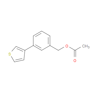 Benzenemethanol, 3-(3-thienyl)-, 1-acetate
