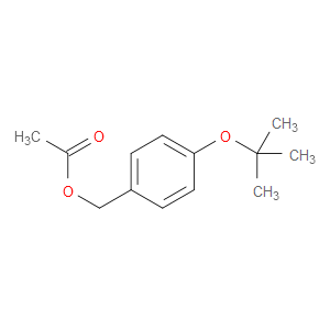 Benzenemethanol, 4-(1,1-dimethylethoxy)-, 1-acetate