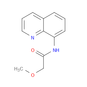 Acetamide, 2-methoxy-N-8-quinolinyl-
