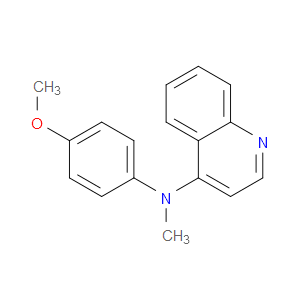 N-(4-Methoxyphenyl)-N-methyl-4-quinolinamine