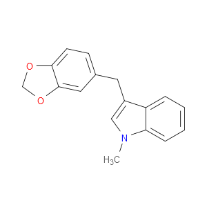 3-(1,3-Benzodioxol-5-ylmethyl)-1-methyl-1H-indole