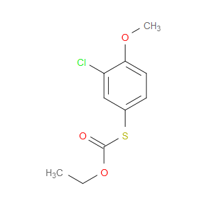 S-(3-Chloro-4-methoxyphenyl) O-ethyl carbonothioate