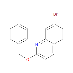 Quinoline, 7-bromo-2-(phenylmethoxy)-