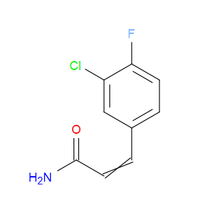 3-(3-Chloro-4-fluorophenyl)-2-propenamide