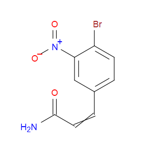 3-(4-bromo-3-nitrophenyl)acrylamide