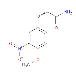 3-(4-methoxy-3-nitrophenyl)acrylamide