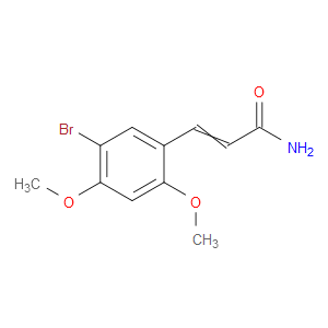 3-(5-Bromo-2,4-dimethoxyphenyl)-2-propenamide