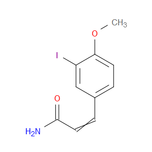 3-(3-Iodo-4-methoxyphenyl)-2-propenamide