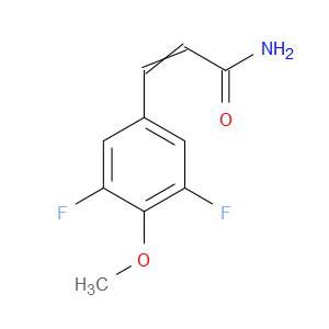 3-(3,5-Difluoro-4-methoxyphenyl)-2-propenamide