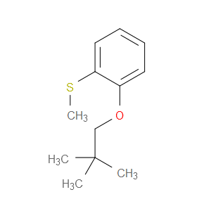 methyl(2-(neopentyloxy)phenyl)sulfane