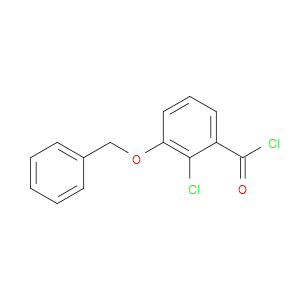 3-(benzyloxy)-2-chlorobenzoyl chloride
