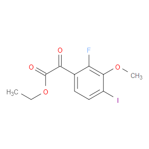 ethyl 2-(2-fluoro-4-iodo-3-methoxyphenyl)-2-oxoacetate