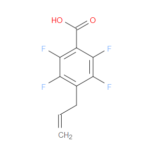 2,3,5,6-Tetrafluoro-4-(2-propen-1-yl)benzoic acid