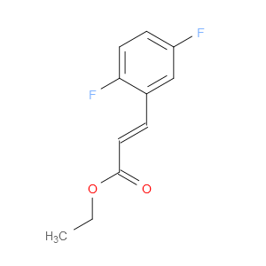 Ethyl (2E)-3-(2,5-difluorophenyl)-2-propenoate