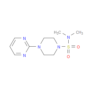 N,N-Dimethyl-4-(2-pyrimidinyl)-1-piperazinesulfonamide