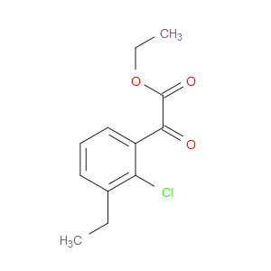 ethyl 2-(2-chloro-3-ethylphenyl)-2-oxoacetate