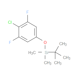 Tert-butyl(4-chloro-3,5-difluorophenoxy)dimethylsilane