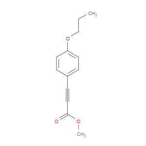 Methyl 3-(4-propoxyphenyl)-2-propynoate