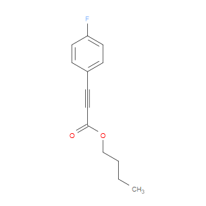 Butyl 3-(4-fluorophenyl)-2-propynoate