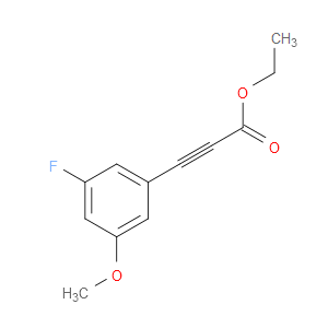 Ethyl 3-(3-fluoro-5-methoxyphenyl)-2-propynoate