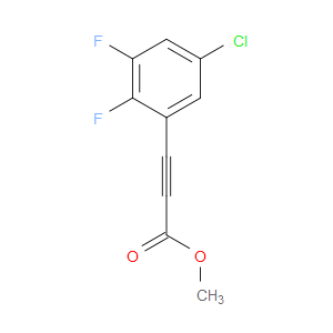 Methyl 3-(5-chloro-2,3-difluorophenyl)-2-propynoate