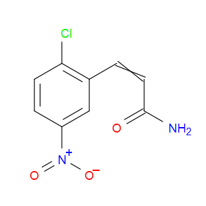 3-(2-chloro-5-nitrophenyl)acrylamide