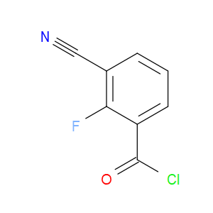 Benzoyl chloride, 3-cyano-2-fluoro-