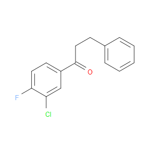 1-Propanone, 1-(3-chloro-4-fluorophenyl)-3-phenyl-