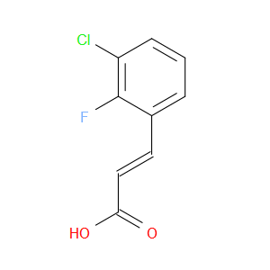 (2E)-3-(3-Chloro-2-fluorophenyl)-2-propenoic acid
