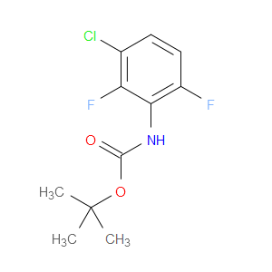 Carbamic acid, (3-chloro-2,6-difluorophenyl)-, 1,1-dimethylethyl ester