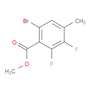 methyl 6-bromo-2,3-difluoro-4-methylbenzoate