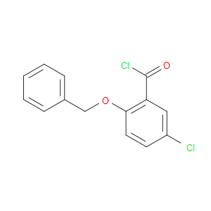 2-(benzyloxy)-5-chlorobenzoyl chloride