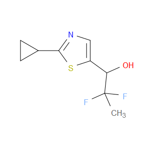 2-Cyclopropyl-α-(1,1-difluoroethyl)-5-thiazolemethanol