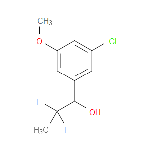 3-Chloro-α-(1,1-difluoroethyl)-5-methoxybenzenemethanol
