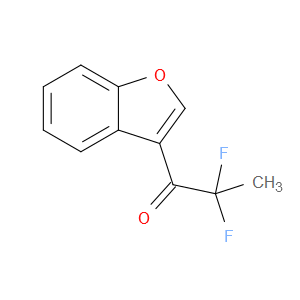 1-(3-Benzofuranyl)-2,2-difluoro-1-propanone