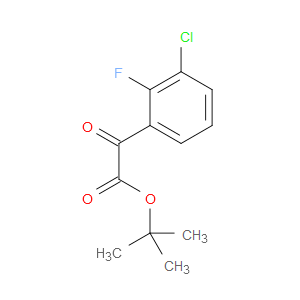 tert-butyl 2-(3-chloro-2-fluorophenyl)-2-oxoacetate