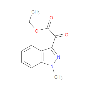 ethyl 2-(1-methyl-1H-indazol-3-yl)-2-oxoacetate